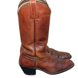 Frye American Classics Men's
Vintage Cowboy Boots Size 9.5 D
Leather USA Made